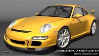 Porsche 997 GT3 (911) + INTERIOR3d model