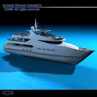 Yacht3d model