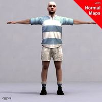 SMan0010-FBX/ Rigged Models for Motionbuilder 7.03d model