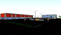 GALERIE COMMERCIALE 3D LIMOGES ZONE NORD AVENUE LOUIS de BROGLIE