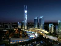 Skyscraper Office Building 0993d model