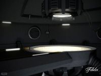 Futuristic garage3d model