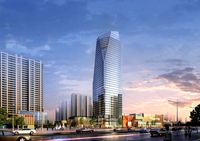 Skyscraper business center 0413d model