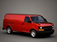 GMC Savana3d model