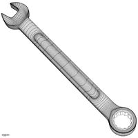 Combination Wrench3d model