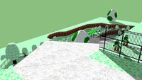 MKWii CT - Yoshi's Snow Park (NOT PLAYABLE! :C )