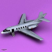 Dassault Falcon 20/200 SAF3d model
