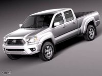 Toyota Tacoma 2012 double cab3d model