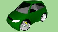 Imaginary Subcompact Hatchback