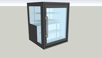 Mini Fridge / Freezer Showcase