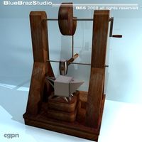 Leonardo Automatic Hammer3d model