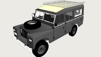 Land Rover SIIA 109 Station Wagon 10 seater 1958-1970 (v2)