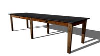 PAGNOL Table de salle à manger en pin recyclé L.300cm REF 165934 PRIX 1290.00
