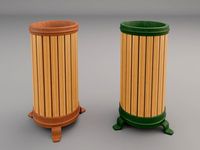 Trash can 3D Model