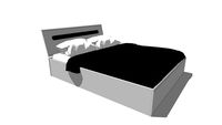 BRW Azteca bed 160