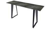 Amsterdam Console Table in Gray Concrete by Modloft