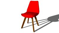 ICE, Chaise en polypropylène et chêne rouge, Maisons du monde, ref : 155576, prix: 69,99