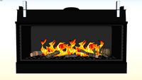 Bellfires Horizon Bell Medium 3 floating frame
