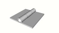 hinge, weld-on, stainless 316, McMaster-Carr 15095A39
