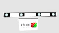 Lustre Embutido Sem Aba Retangular 980