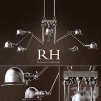 RH ATELIER CHANDELIER
