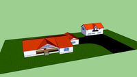 Single Story House with Finished Basement and Seperate Guys' Retreat