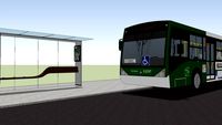 ÔNIBUS DA VIASUL TRANSPORTES URBANO.