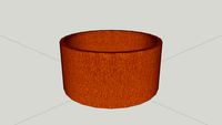 CORTEN STEEL Planter // Bac en acier Corten - serie 5 - 1200x600