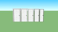 Porta Pormade Contemporânea CT01