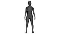 Low-Poly Human Female
