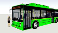 low floor dtc bus