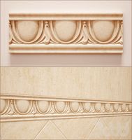 Бордюр Listelo Palazzo Beige