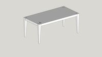 Eichenfrau form260 dining table Esstissch
