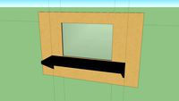 BAA Electronics Office Wall Mount Desk