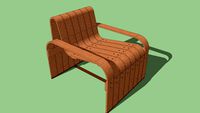 Wooden Plank Chair