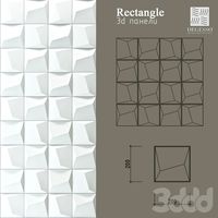 3D Панели Degesso (Rectangle)