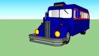 Vintage bus The experiment with sketchup continue...