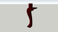 cabriole lukens foot ,leg , pied , fub , pé , фут , ayak