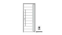 Porta Alumínio Lateral Fixa