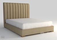 Harlan queen size bed 5101Q Beige