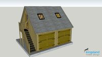 6.0m x 6.0m 2 Bay Coach House