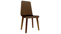 80863 Chair Lara Leather Taupe (Stuhl Lara Leder Taupe)
