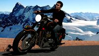 Gary Drive Triumph Bonneville