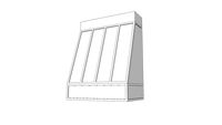 Wood Batten Hood