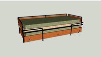 Loft Pipecraft Double Bed