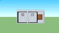 TARJA TECNOLAM MODELO CLARK 116X50 2V