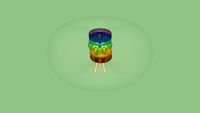 Chakras Magnetic Toroidal Flow