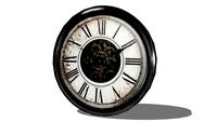 GALILÉE, horloge en métal D 62 cm, Ref: 154932, prix : 119.90