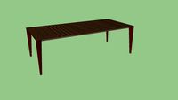 MESA DE JANTAR RETANGULAR 110x240 - FLOAT