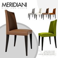 DIAZ UNO BROWN LEATHER BY MERIDIANI